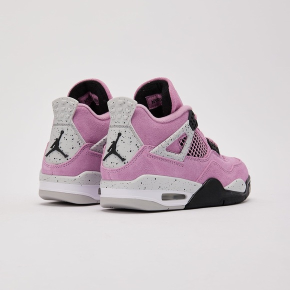 Women’s Air Jordan 4 Retro- Orchid - Picture 5 of 9